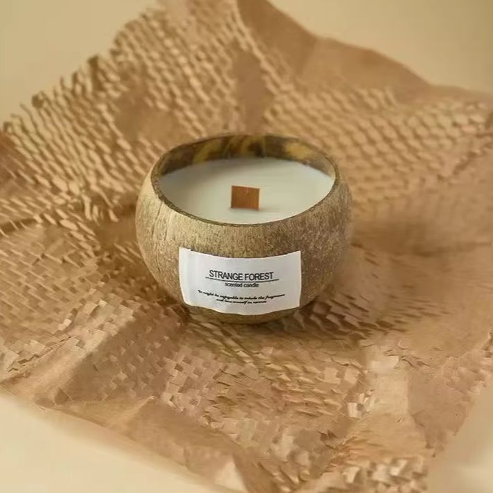 شمعة معطرة على شكل قشرة جوز ال - مراجعة Candle Supplies Free Shipping وسعره