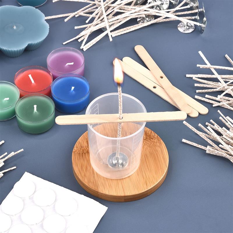 30 قطعة شمعة الفتائل منخفضة ال - مراجعة Candle Supplies Storage وسعره