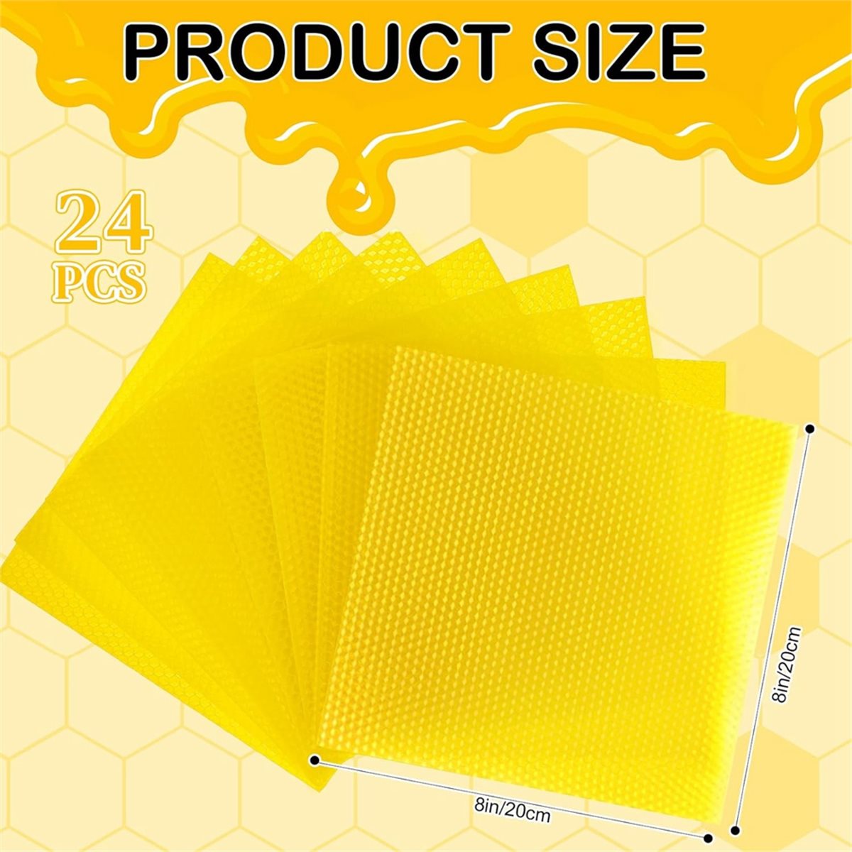 طقم صنع الشموع من شمع العسل 24 - مراجعة Beeswax Sheet Roll وسعره
