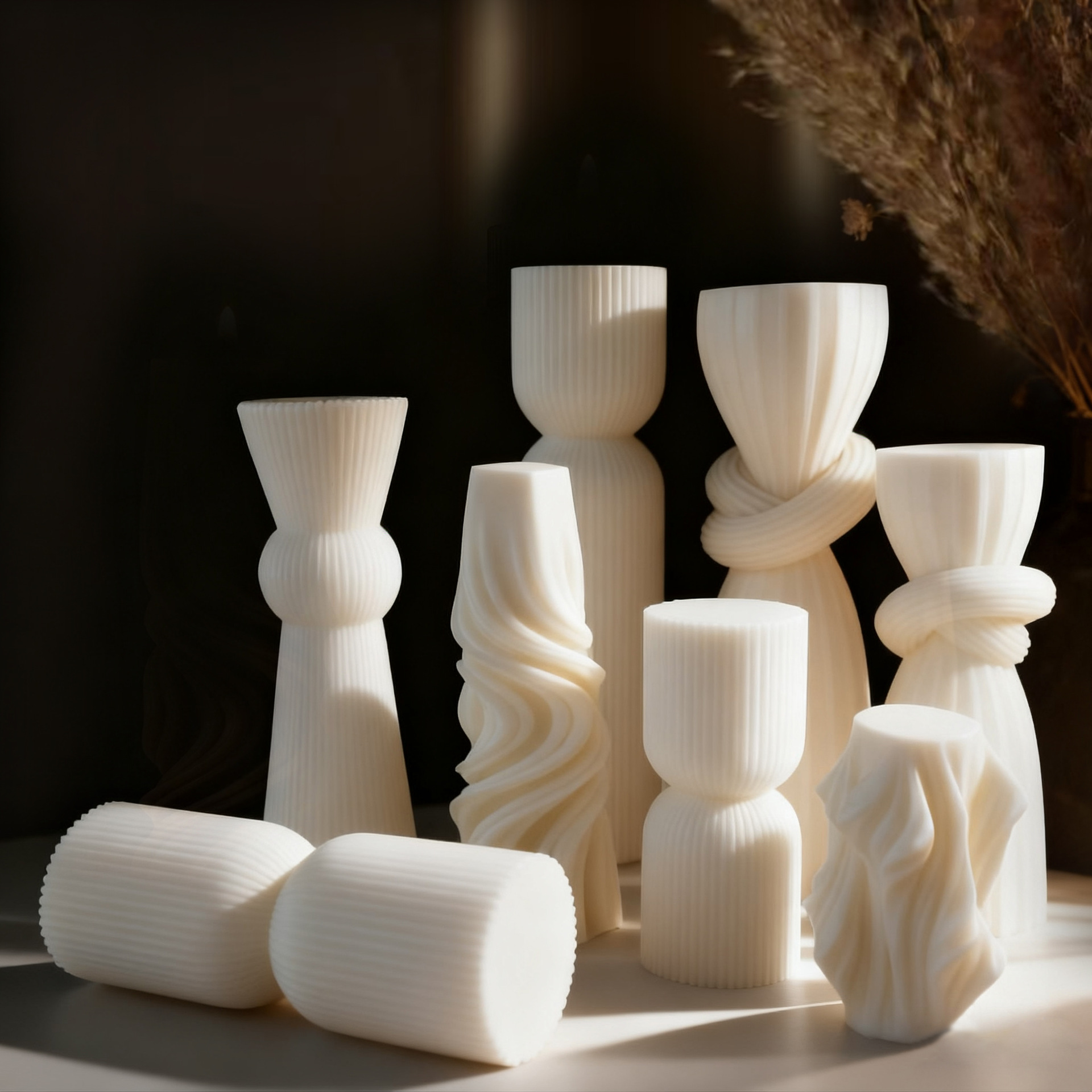 شمعة معطرة بيضاء بتصميم اسكندن - مراجعة Candle Supplies Free Shipping وسعره