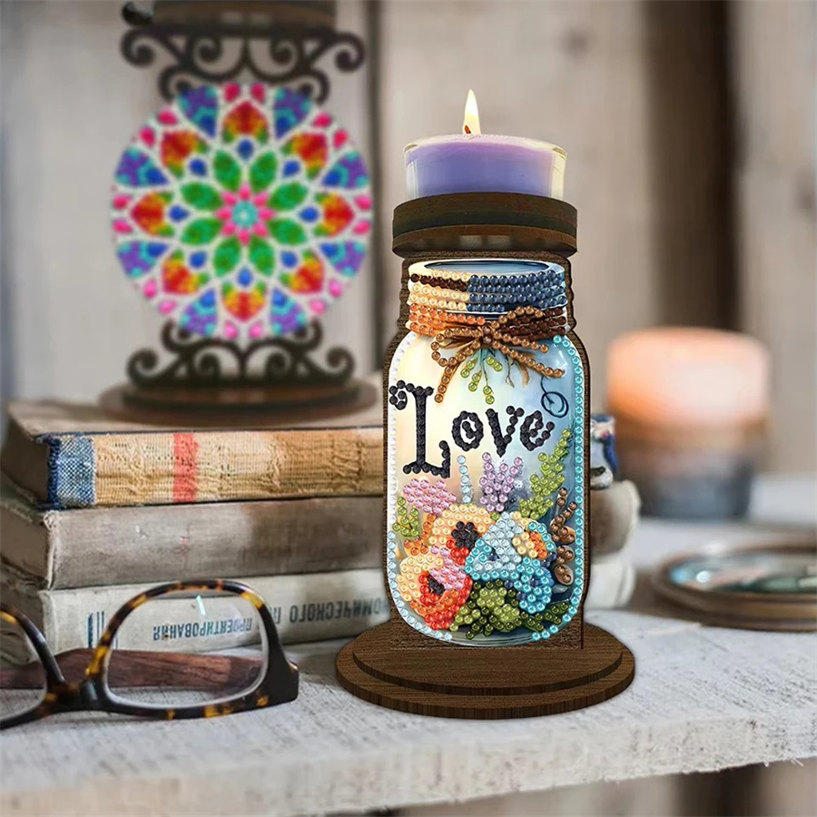 حامل شموع على شكل قلب، هدية عي - مراجعة Candle Supplies Free Shipping وسعره