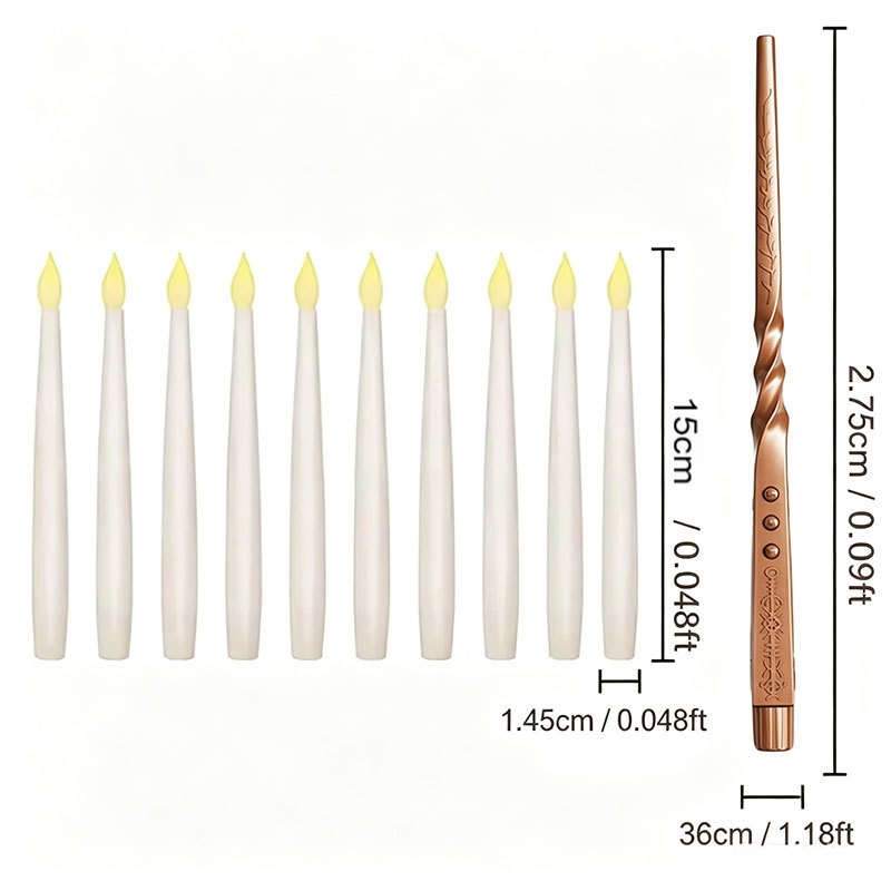 شموع عائمة سحرية مع عصا، شموع  - مراجعة Candle Supplies Free Shipping وسعره