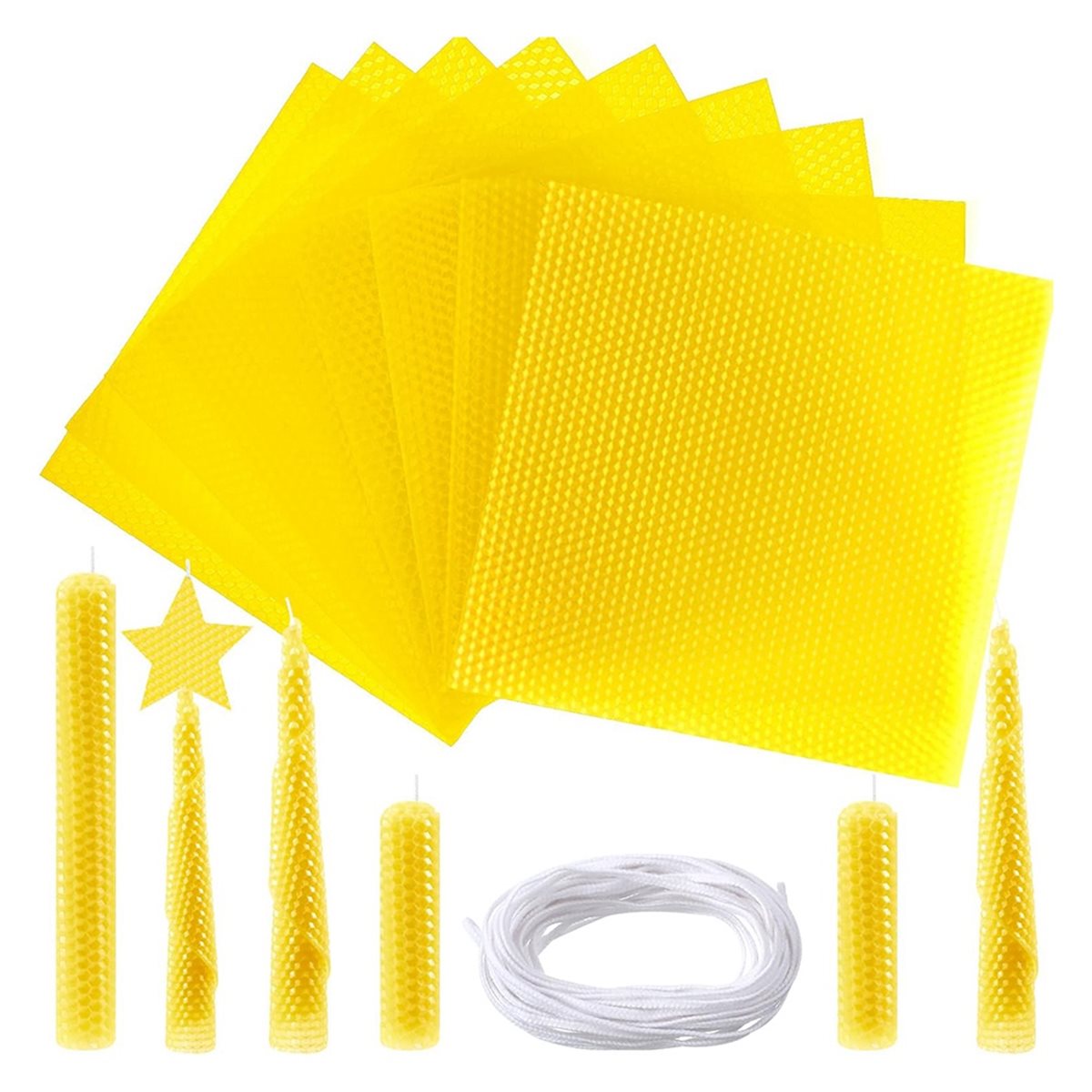 أفضل مجموعة لعام 2026: طقم صنع - مراجعة Beeswax Sheet Roll وسعره